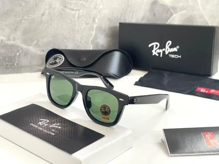 Branded Rb 2140 Black Shaded Sunglasses (With Original Kit) - Image 4