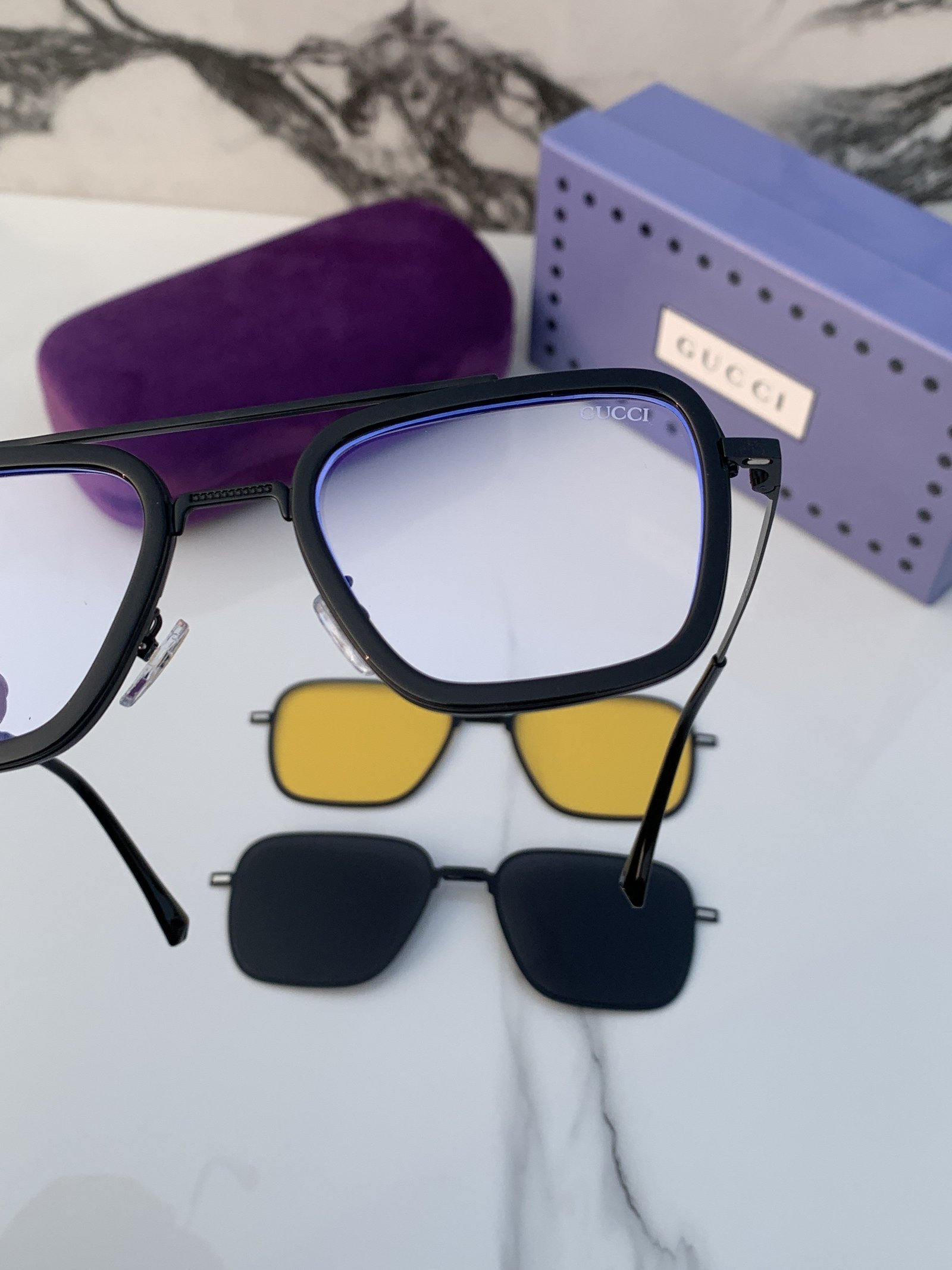Branded Sunglasses attachment_black(With Original Kit) - Image 2