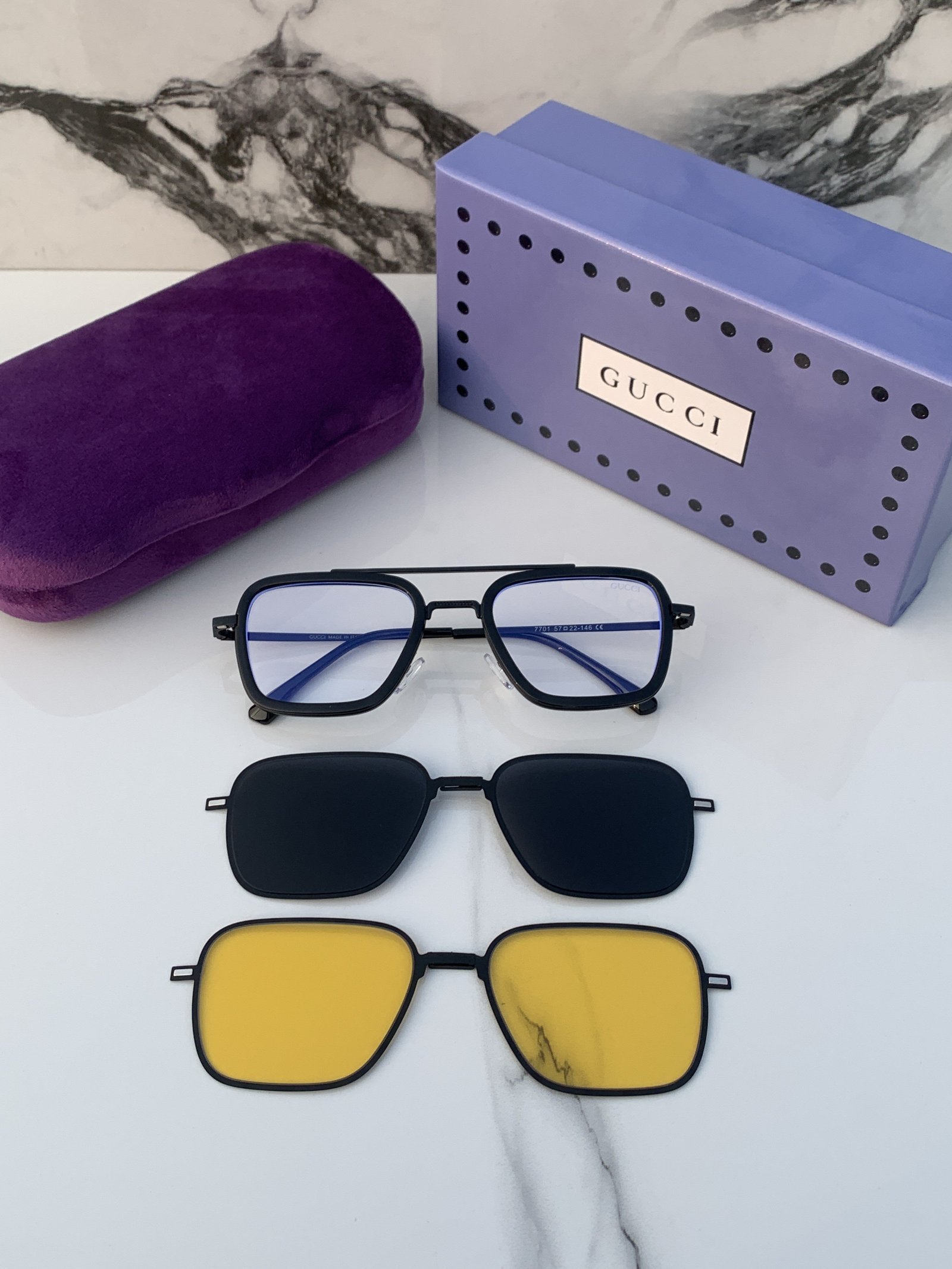 Branded Sunglasses attachment_black(With Original Kit)