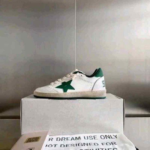 GOLDEN GOOSE BALLSTAR WHITE GREEN - Image 2