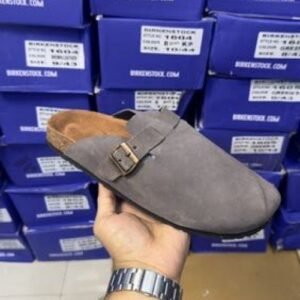 Birkenstock boston Dark Grey