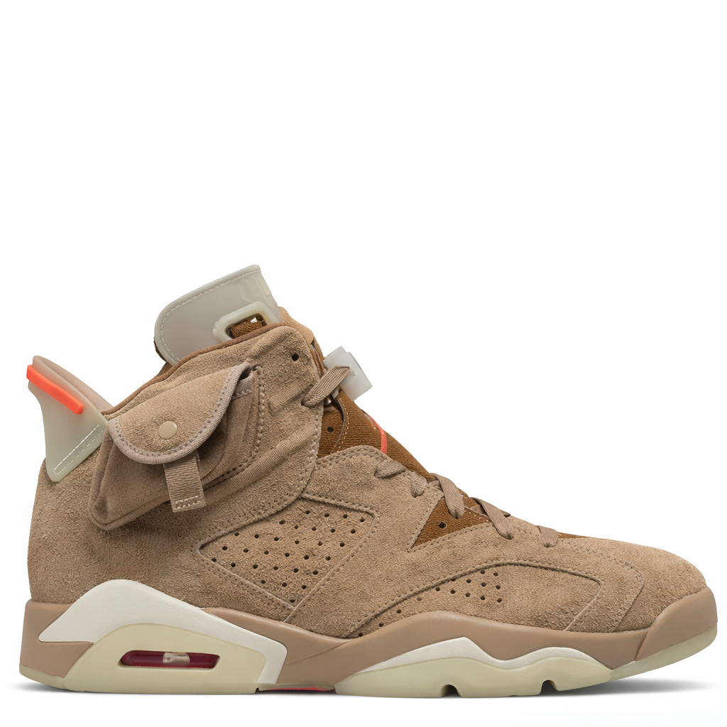 Travis Scott x Air Jordan 6 Retro British Khaki TOP BATCH UA