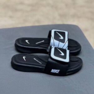 NIKE LINE ULTRA COMFORT FOOTBED BLACK SLIDE