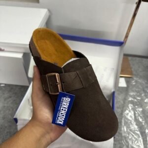 BirkenStock Boston suede Premium Sandal