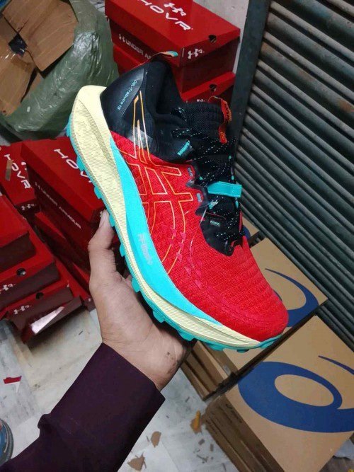 Asicss Gel Trabuco 13 Piquant Orange Sandstorm - Image 2