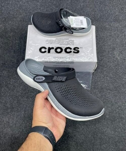 CROCS LITERIDE 360 BLACK GREY