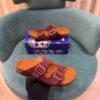 Birkenstock Arizona Slides Cherry Suede