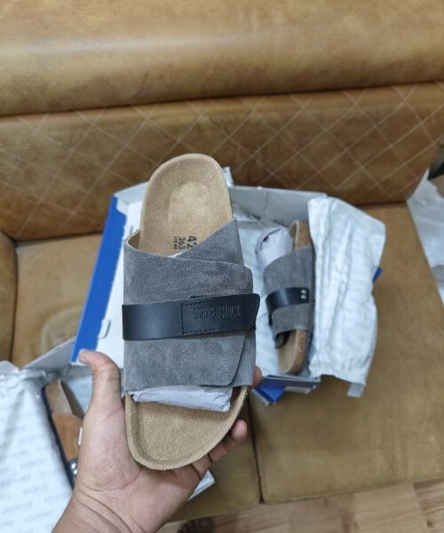 Birkenstock kyoto Grey suede