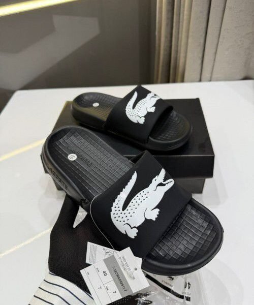 Lacost Croco Dualiste Slide
