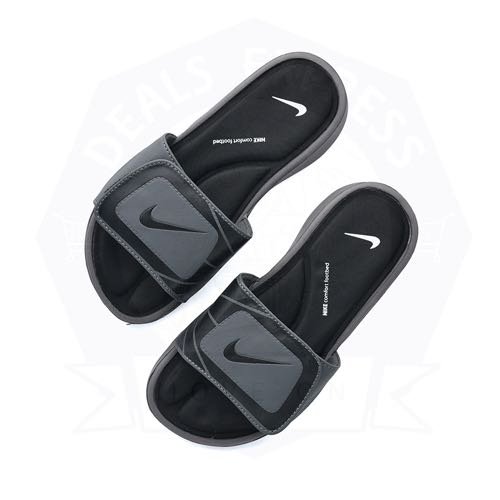 NIKE LINE ULTRA COMFORT FOOTBED BLACK SLIDE