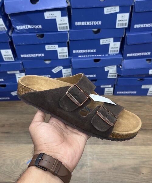 Birkenstock Arizona Brown Suede