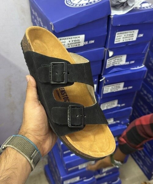 Birkenstock Arizona Black Suede