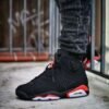Jordan Retro 6 Black Infrared