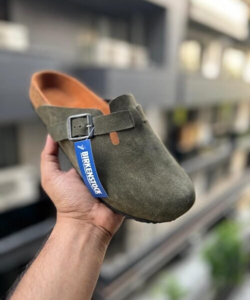BIRKENSTOCK BOSTON OLIVE GREEN