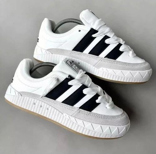 adimatic streetball white black