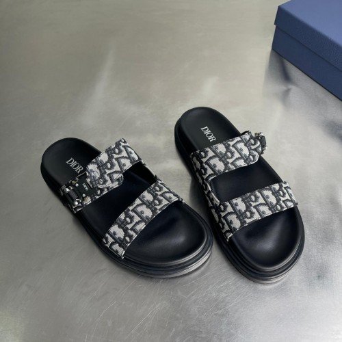 Dior Men's Designer Sandal Black Premium