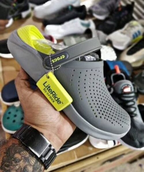 CROCS LITERIDE GREY GREEN
