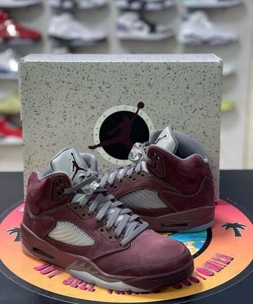 Jordan Retro 5 Burgundy
