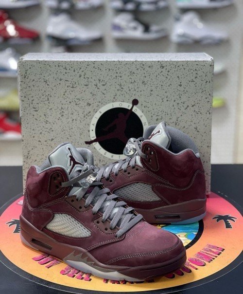 Jordan Retro 5 Burgundy