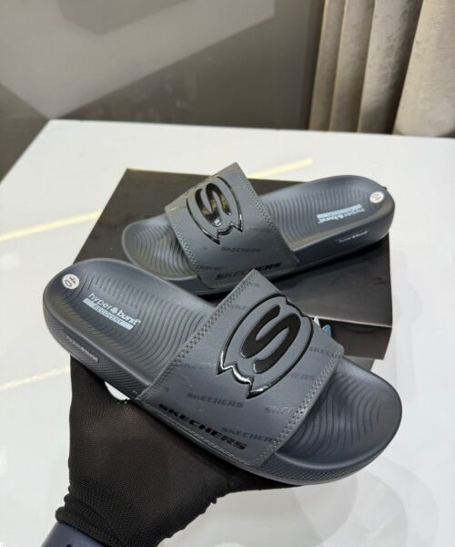 Skechers Hyper Burst Recovery Logo Slide