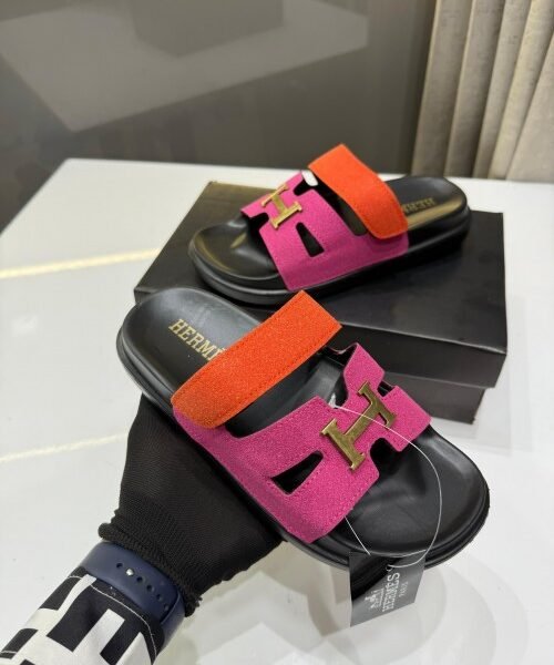 Hermes Italian Pink Slider