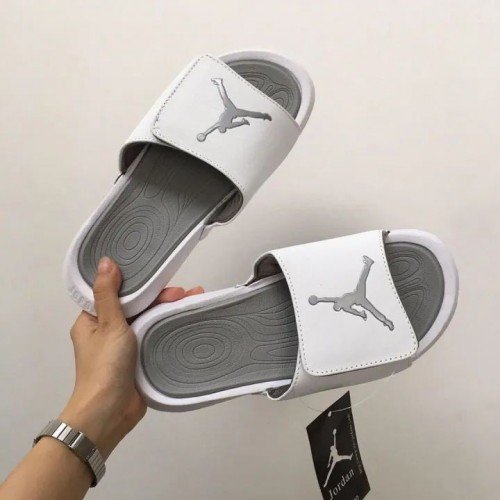 Jordan Hydro Slides White