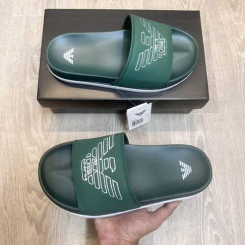Emporio Armani Soft Cusion Premium Green Flip Flop