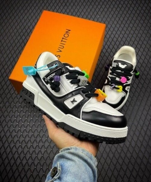 Louis Vuitton TRAINER Maxi BLACK WHITE