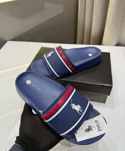Lacoste Flip Flop Blue Colour