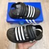 Adidas Duramo SL All Black White Premium Sandal