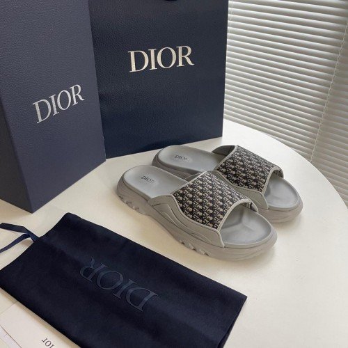 Dior Oblique Men's Premium Flip Flop