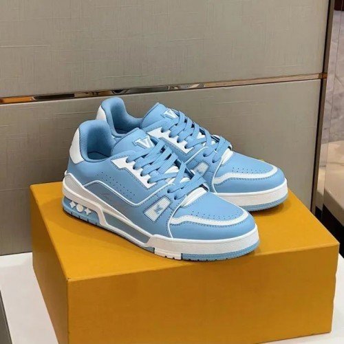 Louis vuitton Trainer White Blue
