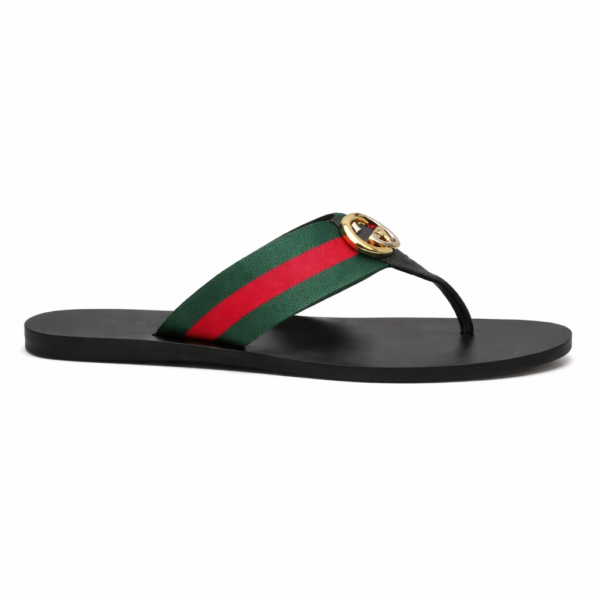 GUCCI THONG WITH WEB PREMIUM SLIDE TOP BATCH UA
