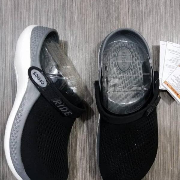 Croc.s lite ride 360 White sole carry bag og box