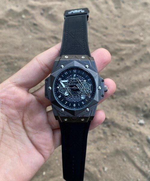 Hublot Spidrr Leather Belt