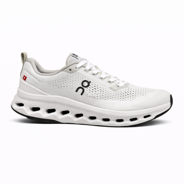 On cloud ON RUNNING Cloudsurfer Trail 2 Frost Truffle TOP BATCH UA