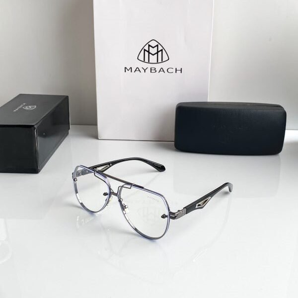 Branded Rb Silver Metal Aviator Sunglasses Bt (With Original Kit)