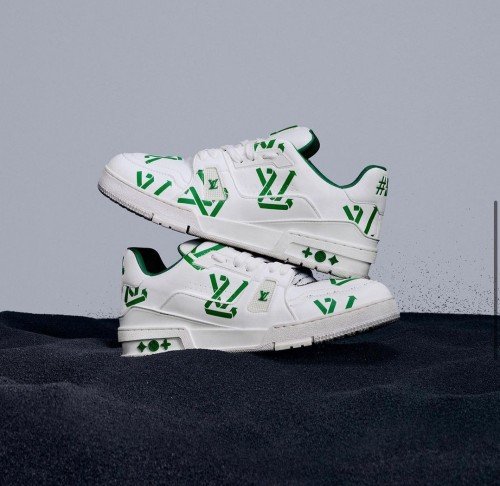 Louis Vuitton LV Trainer LV Green Print