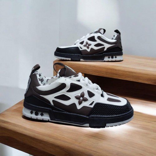 Louis Vuitton LV Skate Sneaker White Brown