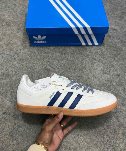 Adidas samba off white navy