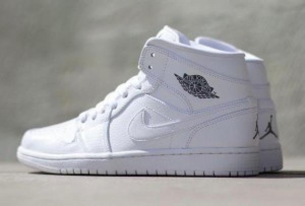 Nike Retro air jordan 1 mid white ool grey fix rate
