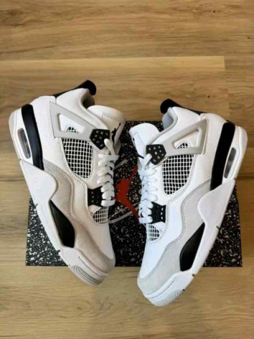 Nike Jordan Retro 4 Military Black Semi UA