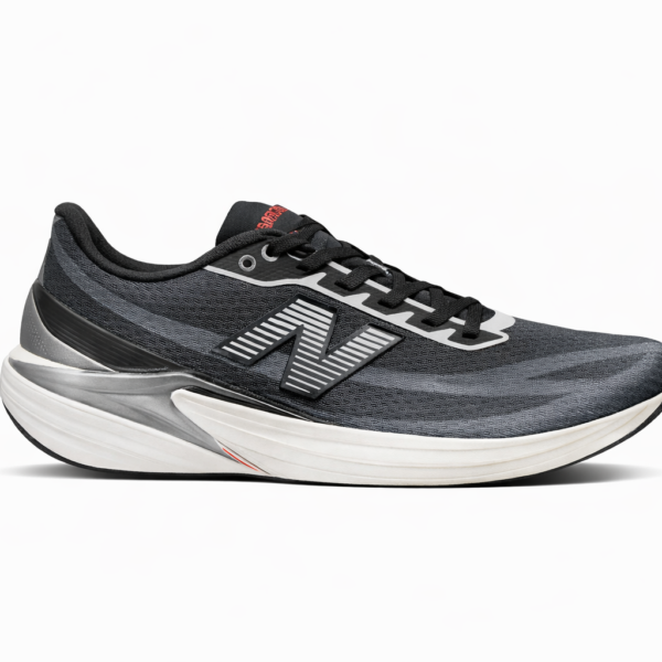 Balance FuelCell Rebel v5 running shoe in black and silver TOP BATCH UA
