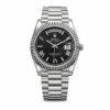Rolex Oyster Perpetual Day-Date Black Dial Watch