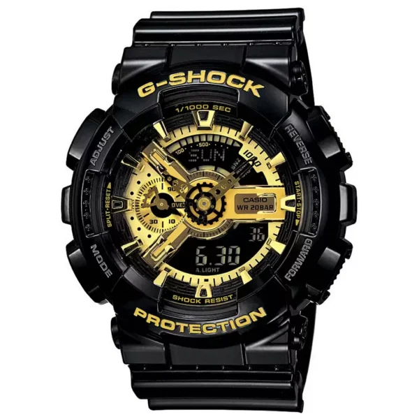 G-shock Black Gold Rubber Watch