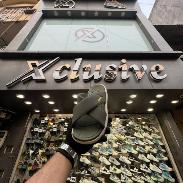 PUMA Softride Men Solid Cross Strap Sliders