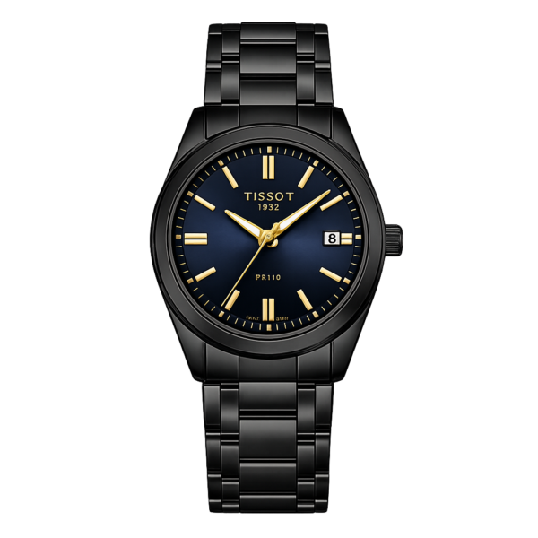 Tissot 1853 Prc 100 Solar Black Blue - J1833