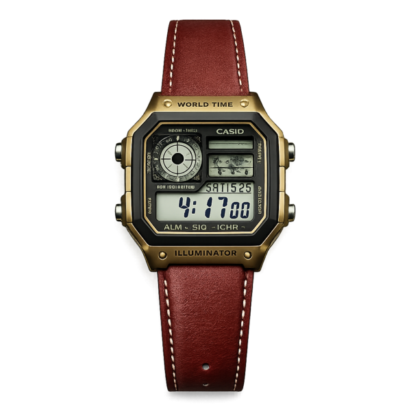 Casio AE-1200 Illuminator Brown - J1234