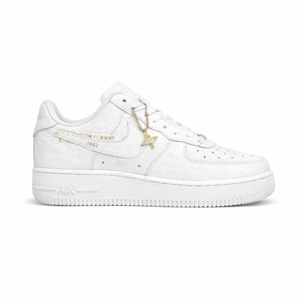 Louis Vuitton x Nike Air Force 1 Low By Virgil Abloh White TOP BATCH UA