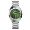 RADO DISTAR SILVER Green Metal WATCH